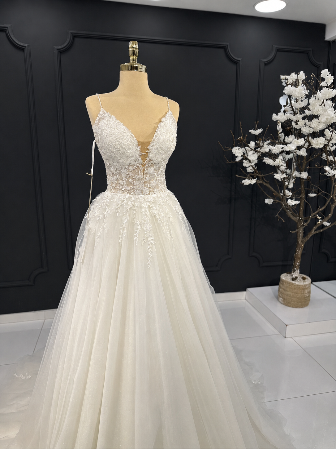 Brautkleid Longie