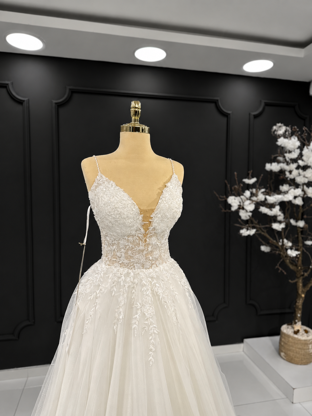 Brautkleid Longie
