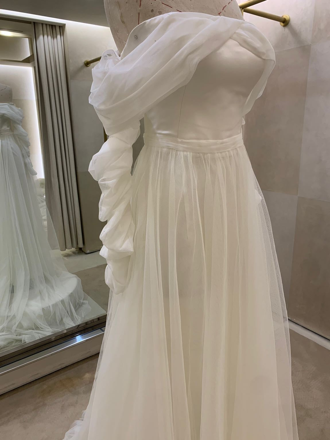Brautkleid Aqua