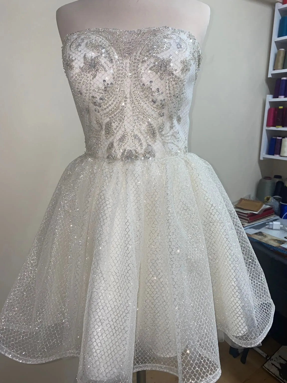 Afterkleid Glittery