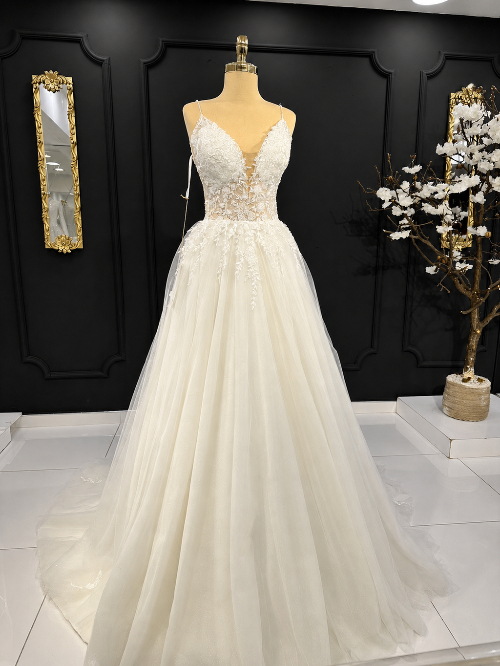 Brautkleid Longie
