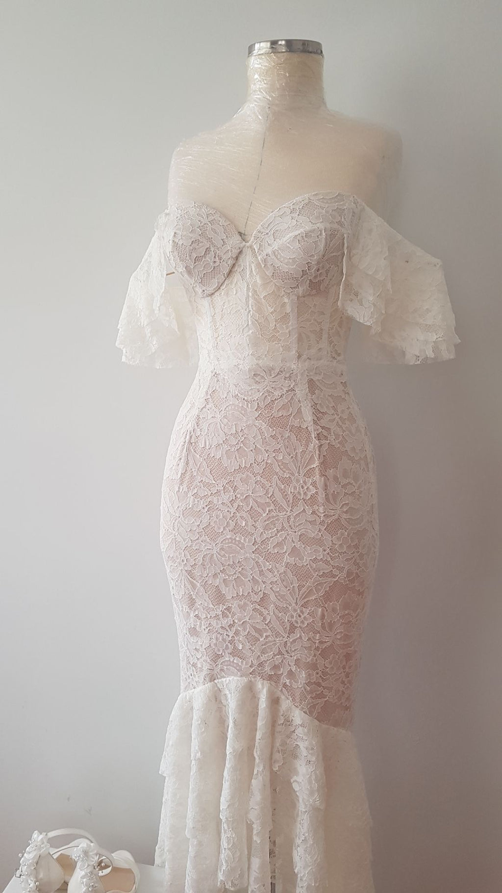 Brautkleid/Standesamtkleid Nida