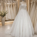 Funkelndes Prinzessinnen-Brautkleid