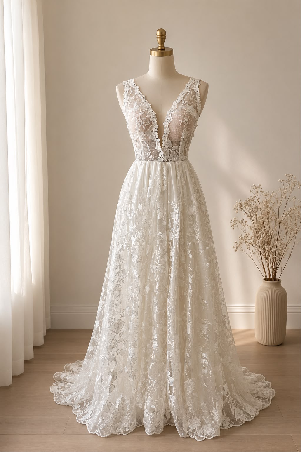 Lauren Brautkleid aus Spitze