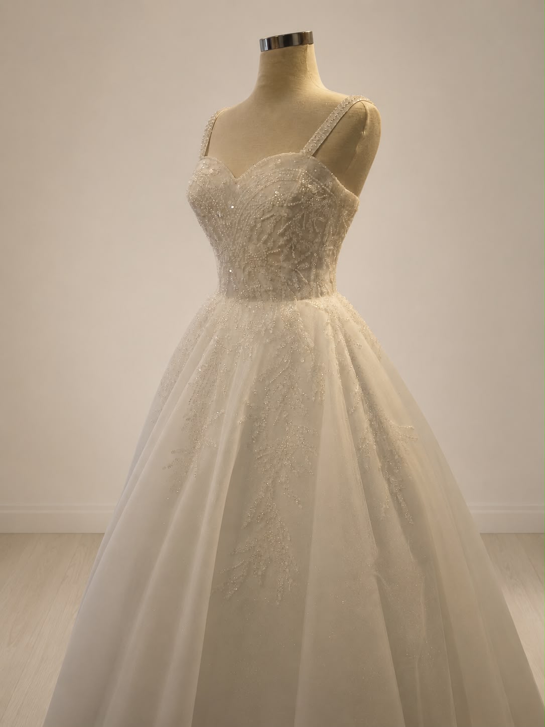 Funkelndes Prinzessinnen-Brautkleid