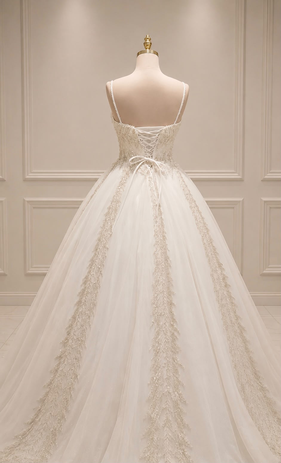 Glamour Prinzesinnen-Brautkleid