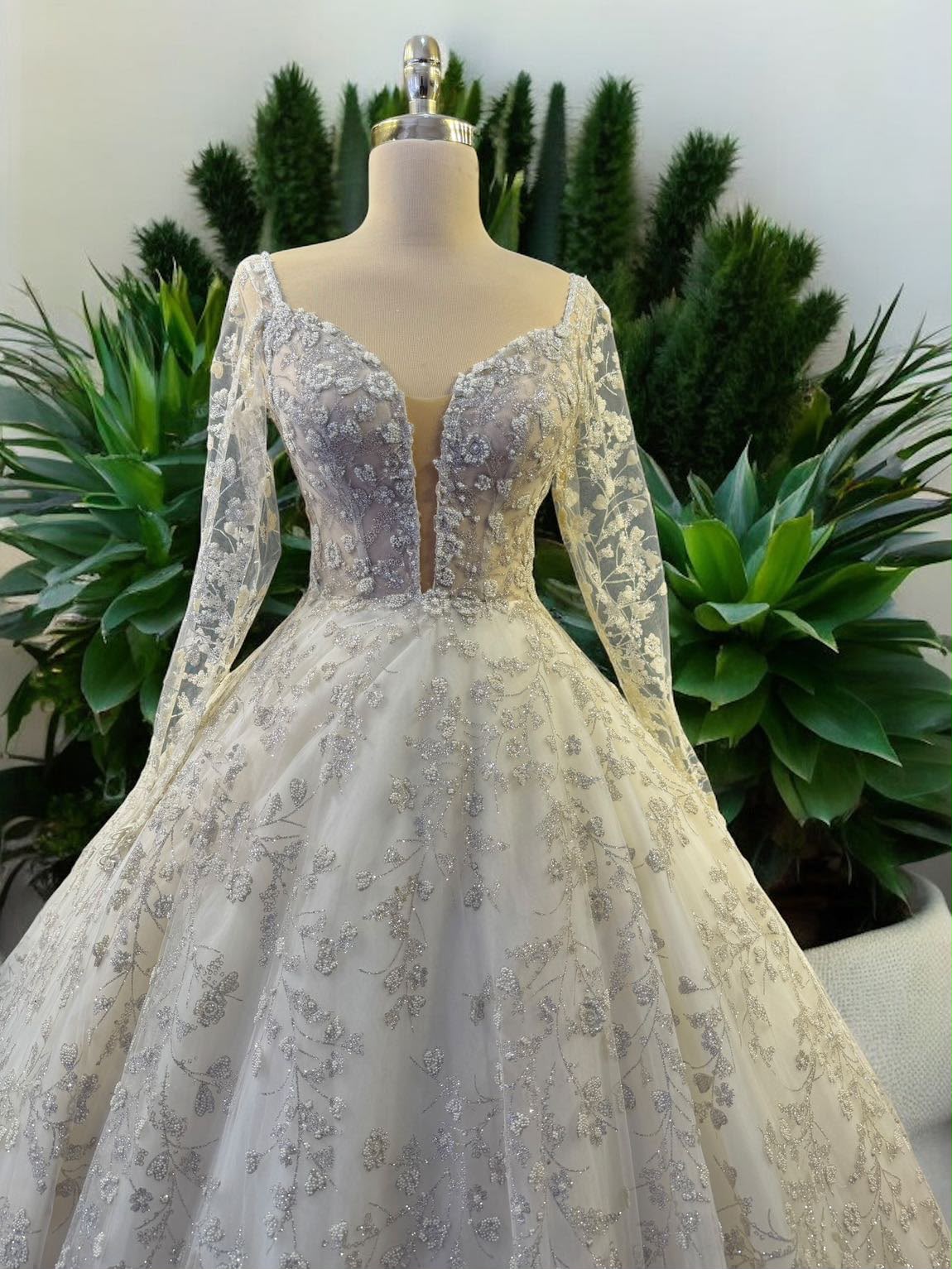 Cappuccino Brautkleid