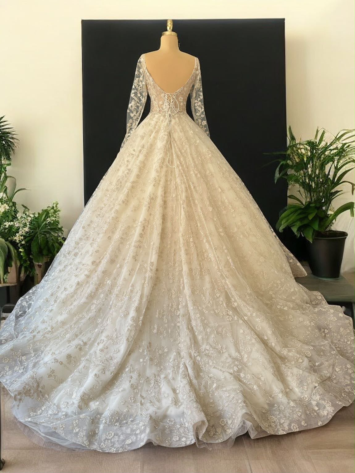 Cappuccino Brautkleid