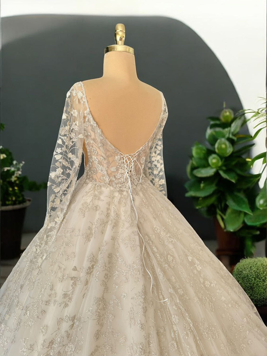 Cappuccino Brautkleid
