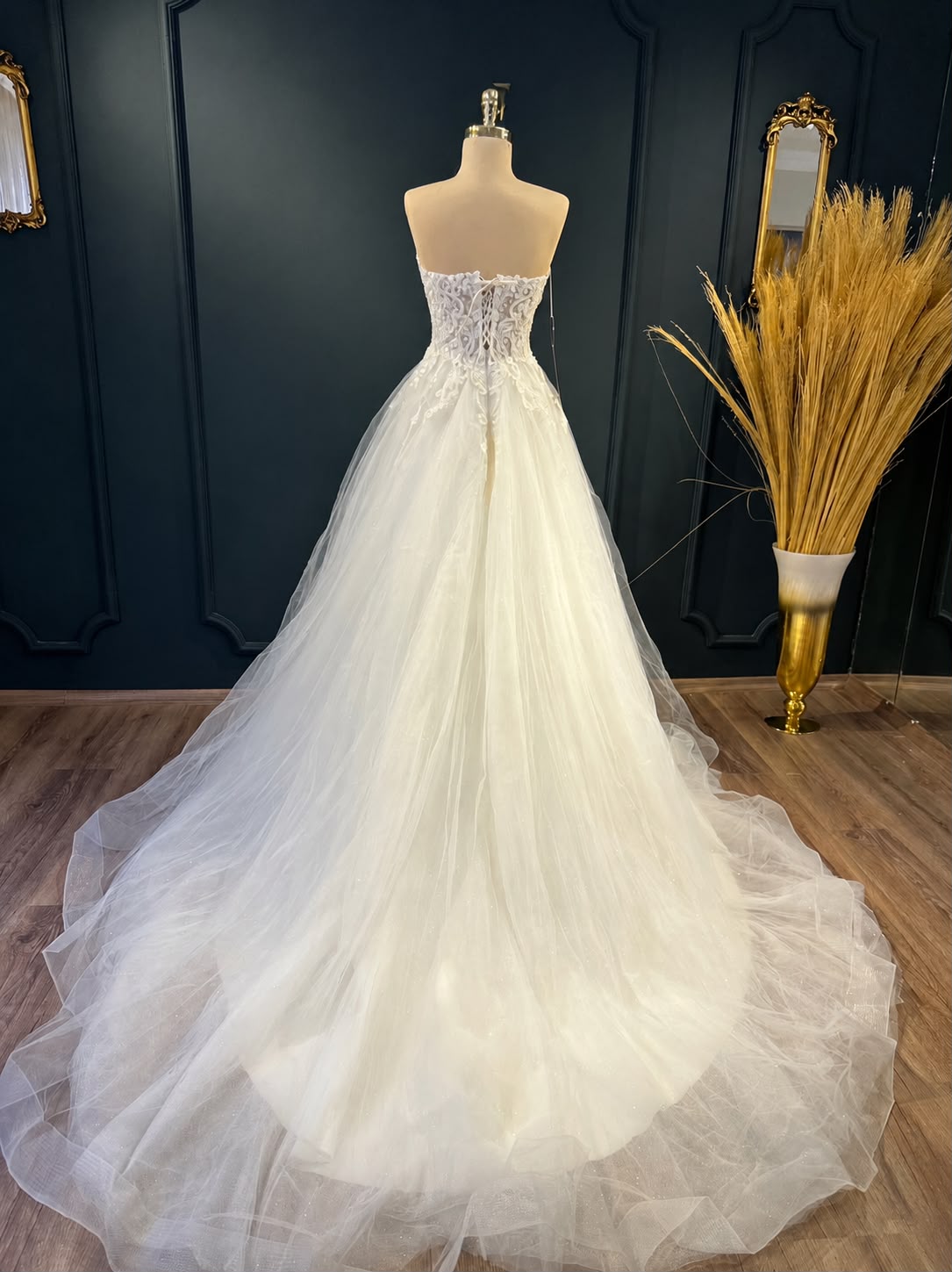 Strapless Brautkleid
