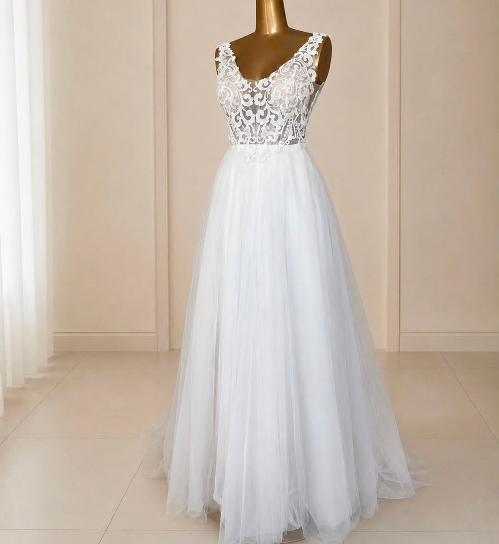 Brautkleid/Standesamtkleid Clara