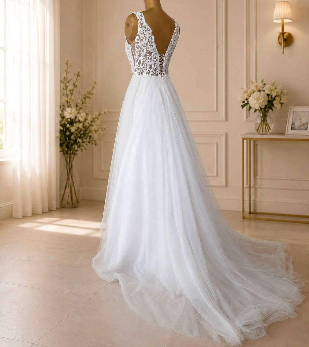 Brautkleid/Standesamtkleid Clara