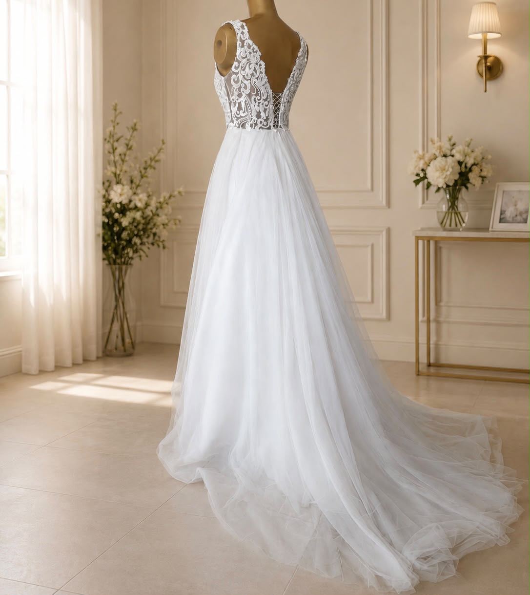 Brautkleid/Standesamtkleid Clara
